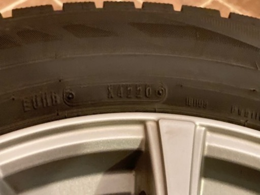 【2020年製】スタッドレス4本セット❗️　ホイール付DUNLOP 215/65R/16 アルファード