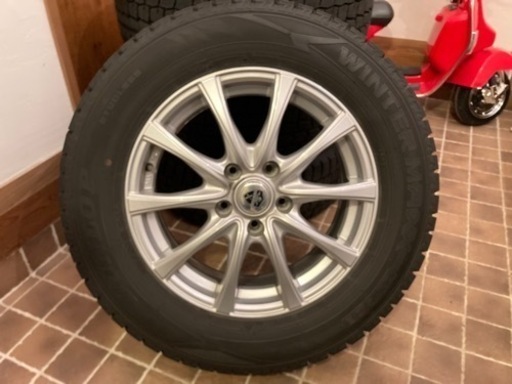 【2020年製】スタッドレス4本セット❗️　ホイール付DUNLOP 215/65R/16 アルファード