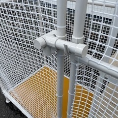 キャットケージ猫用【自作】大型ケージ「一点もの」の画像
