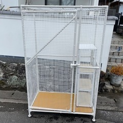 キャットケージ猫用【自作】大型ケージ「一点もの」の画像