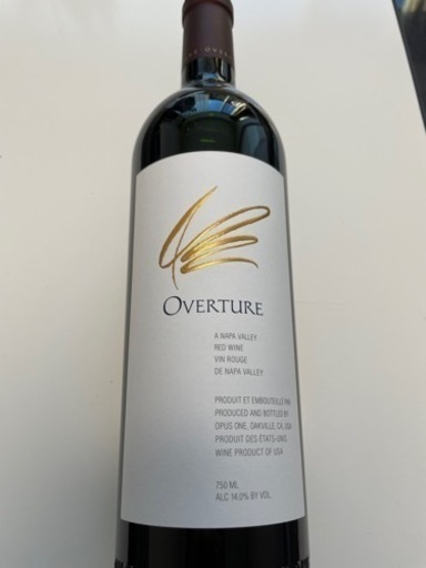 赤ワイン　オーパスワン　ワインオーヴァチャー