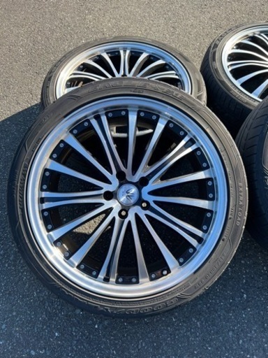 アルミホイール、タイヤ4本セット