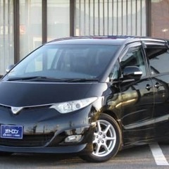 トヨタ エスティマ アエラス🤔HDDナビ フルセグTV 片側電動...