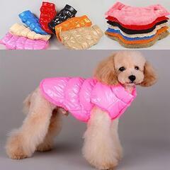 ピンク　サイズ　M　おしゃれ ペット　犬秋冬服 ジャケット ペッ...