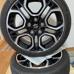 スイフト ZC33S 純正アルミホイル2つ中古の画像