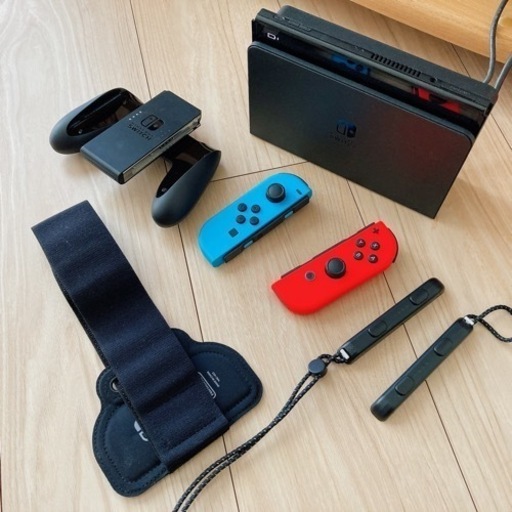 Nintendo Switch(有機ELモデル)とswitch sports