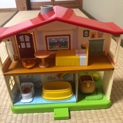 受け渡し予定決まりました　アンパンマン パン工場ハウスと人形達の画像