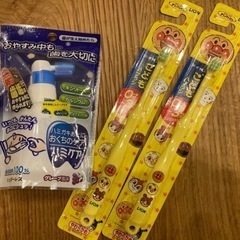 アンパンマン歯ブラシ&キシリトールスプレー