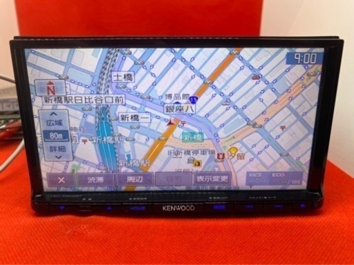 KENWOOD 上級　MDV-D502BT 2022年地図　新品バックカメラ付き　あ-1
