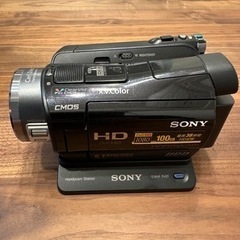 SONY　HDR-SR　ハンディカム　HDDカメラの画像