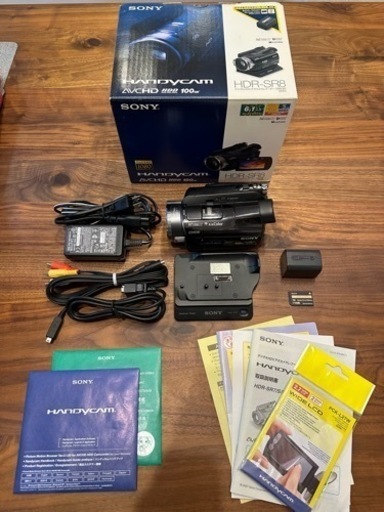 SONY　HDR-SR　ハンディカム　HDDカメラ
