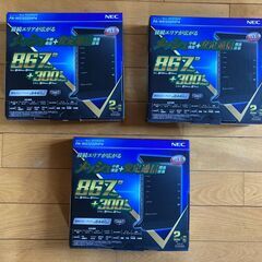 NEC WiFiルーター WG1200HP4 3点