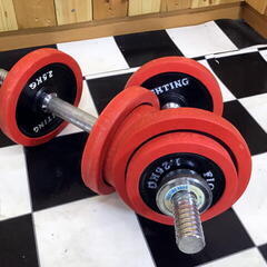 FIGHTING ROAD ダンベルセット　2.5kgプレート×...