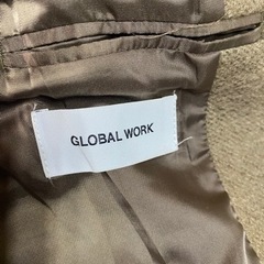 グローバルワーク　チェスターコートの画像
