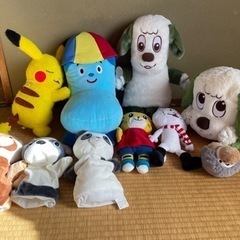 ぬいぐるみ まとめて差し上げます