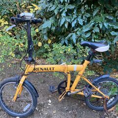 ルノー（RENAULT）の18インチ折りたたみ自転車