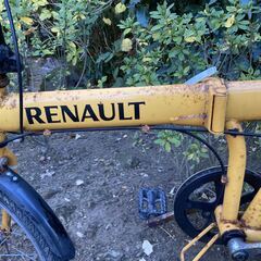 ルノー（RENAULT）の18インチ折りたたみ自転車の画像
