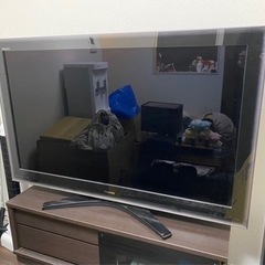 テレビ（REGZA55型）＋テレビ台