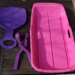 「引渡先が決定しました。」ソリ、スノーボード、雪玉作り器　さしあげますの画像