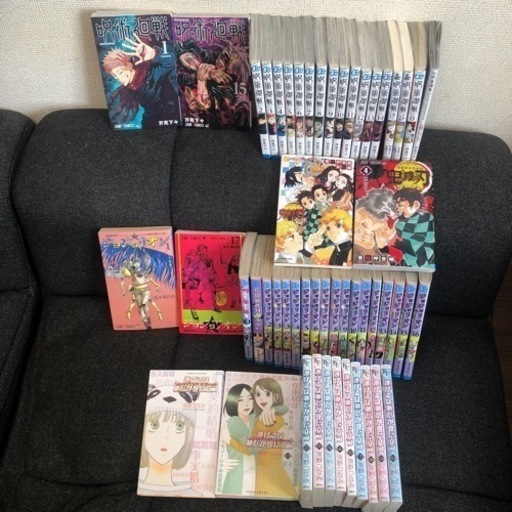 【キャンセルの為！！再募集！！！】漫画セット 呪術廻戦1〜15巻 ジョジョリオン1〜17巻逃げ恥1〜11巻おまけ付