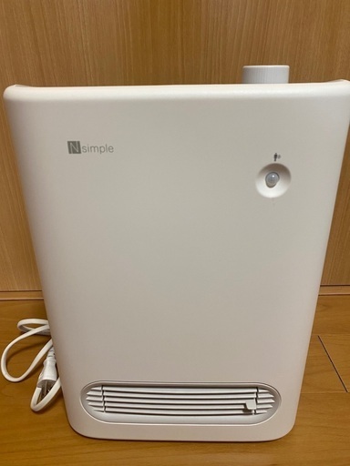【美品】人感センサー付きセラミックファンヒーター