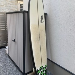 【サーフボード】初心者向けファンボード、フィン付、MASTERW...
