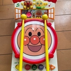 【決まりました】アンパンマン　たいこ　知育玩具　おもちゃの画像