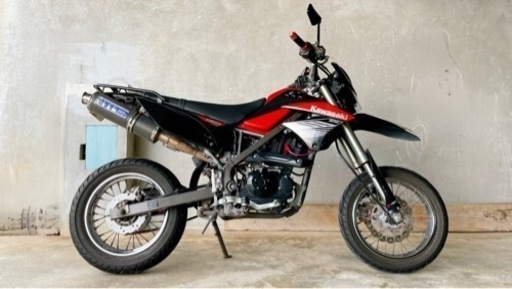 Dトラッカー125 エンジン一発始動！カスタムパーツ多数！沖縄県内限定