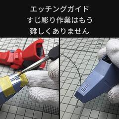 エッチングガイドＣ　テンプレート　スジボリガイド　ガンプラ　工具　模型の画像