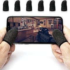 高品質　6枚　スマホ　タブレット用　指サック　荒野行動　PUBGの画像