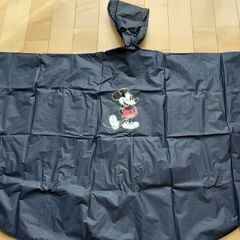 ディズニーランド　ミッキー&ミニーの雨用ポンチョ