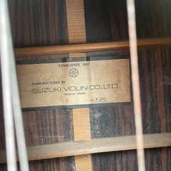 SUZUKI バイオリンギターの画像