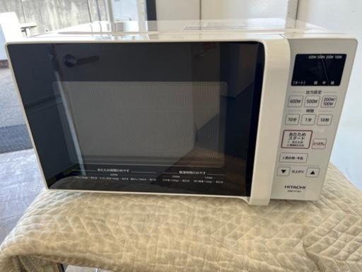 N184★HITACHI製★2021年製電子レンジ★6ヶ月保証付き