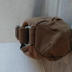 エイジング加工 帆布 ショルダー ボディバッグ / ほとんど未使用定価￥6300の画像