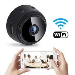 防犯カメラ 監視カメラ 小型カメラ wifi ワイヤレス モニタ...
