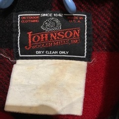 JOHNSON チェックシャツ ネルシャツ M〜Lサイズの画像