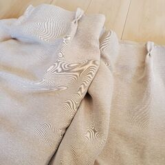 【1月末終了】カーテン(幅110cm×高さ197cm)2点セットの画像