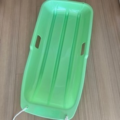 そり　雪遊び