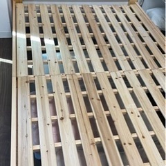 セミダブル　ベッドフレームの画像