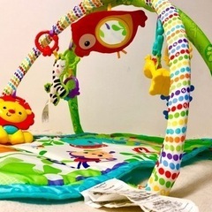 【美品】レインフォレスト指遊びミュージカルジム　fisher-p...