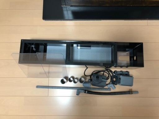 [引取希望]奥行60cmの90cmアクリル水槽セット