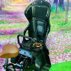❹ 4427子供乗せ電動自転車ヤマハ3人乗り新品20インチ良好バッテリーの画像