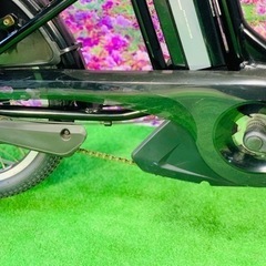 ❹ 4427子供乗せ電動自転車ヤマハ3人乗り新品20インチ良好バッテリーの画像