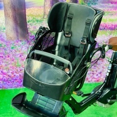 ❹ 4427子供乗せ電動自転車ヤマハ3人乗り新品20インチ良好バッテリーの画像