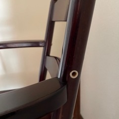 中古　木製　子供椅子　（取引中）の画像