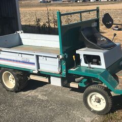農機具 アテックス  農用運搬車 ★SL50★ 積載600㎏　ATEX　走行ダンプOK！　ホイル型 ２WD　【滋賀引き取り限定】の画像