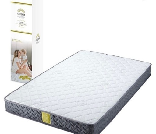 【値下げ】GOKUMINマットレス　セミダブル高級スプリング