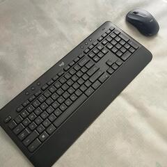 logicoolワイヤレスキーボード(マウス付き)の画像