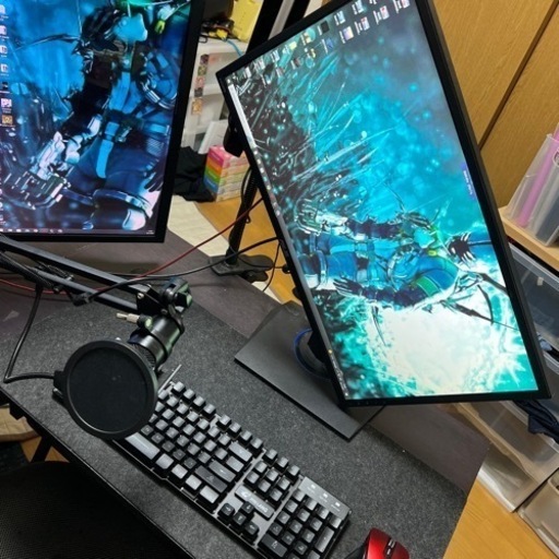 【セット】ゲーミングPC モニター マイク カメラ セット