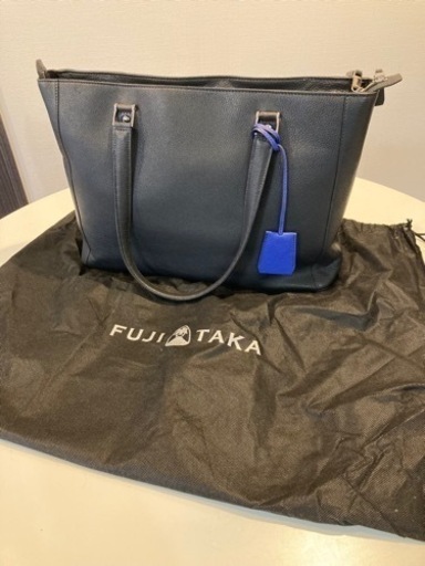【最終値下げ】大手百貨店複数取扱　フジタカ カルク レザートートバッグ　FUJITAKA